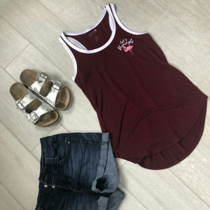 **2 for $8** Arizona Flamingo tank. Super cute! XS
